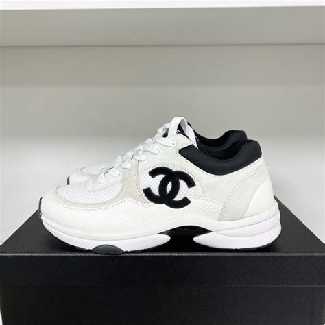 men's chanel runners|Chanel trainers black and white.